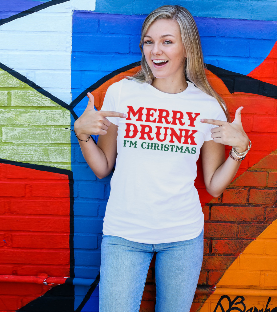 Merry Drunk I’m Christmas T-Shirt