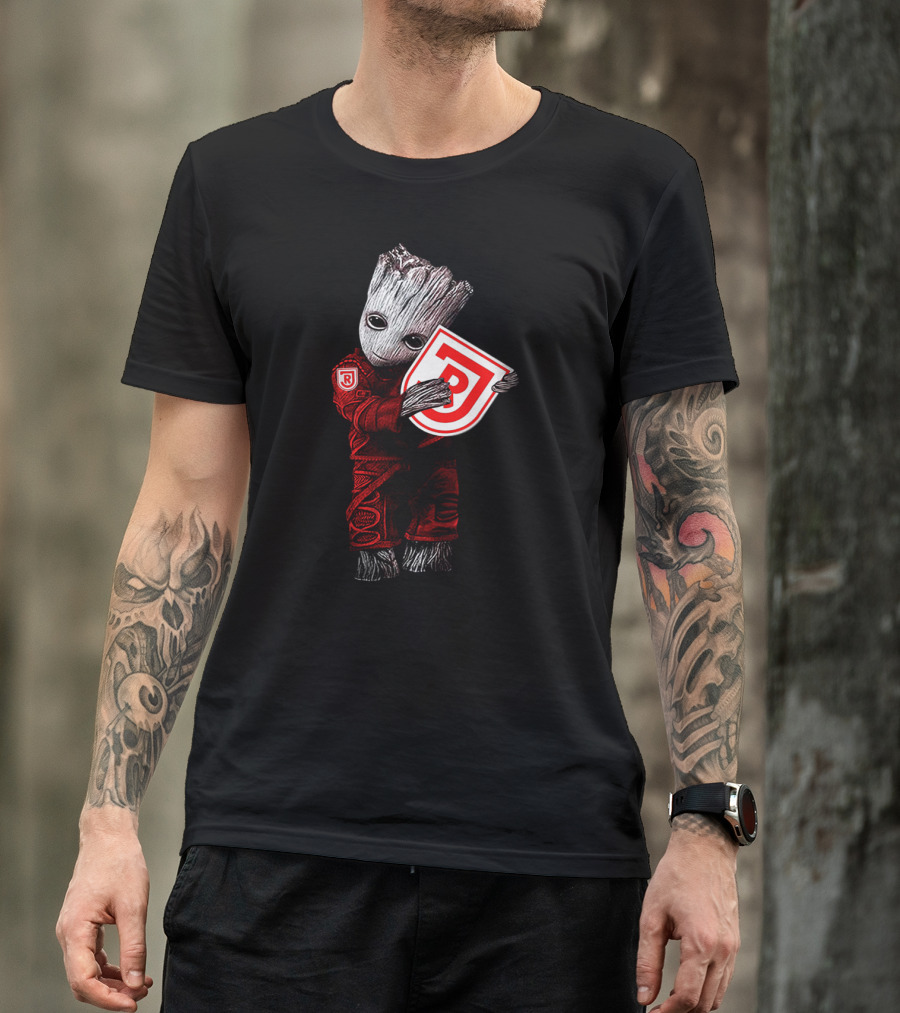 Baby Groot Hugging Jahn Regensburg T-Shirt