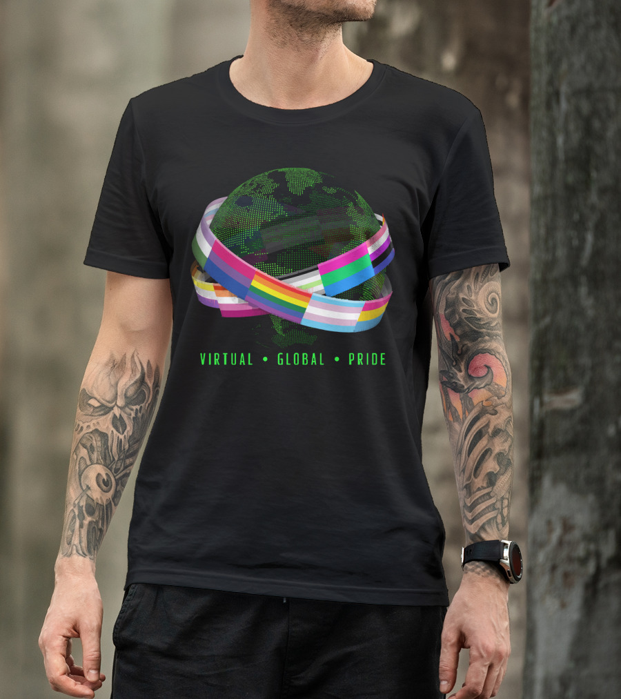Virtual Global Pride Embracing Diversity Around The World T-Shirt
