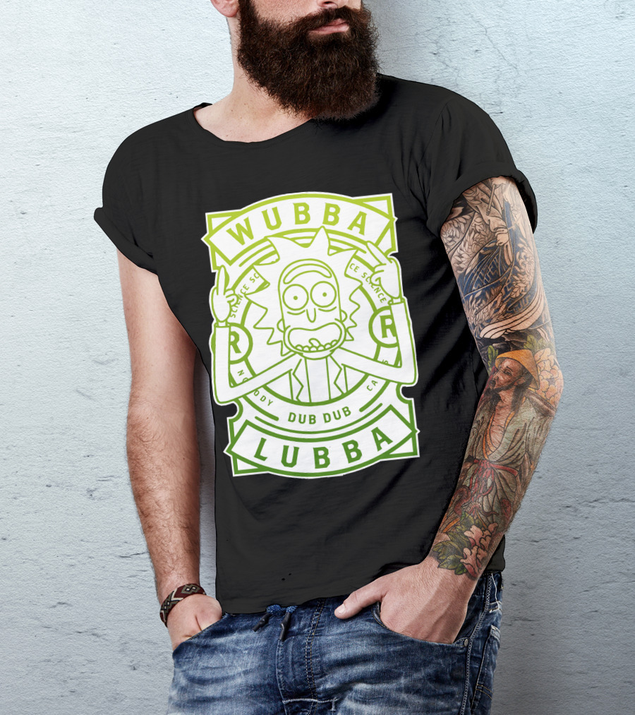 Wubba Lubba Dub Dub Rick Sanchez Science Madness T-Shirt