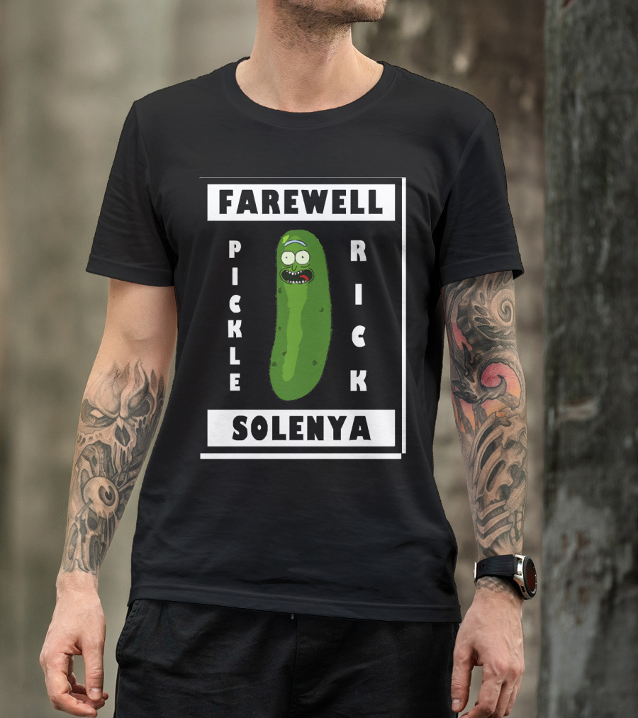 Farewell Pickle Rick Solenya T-Shirt