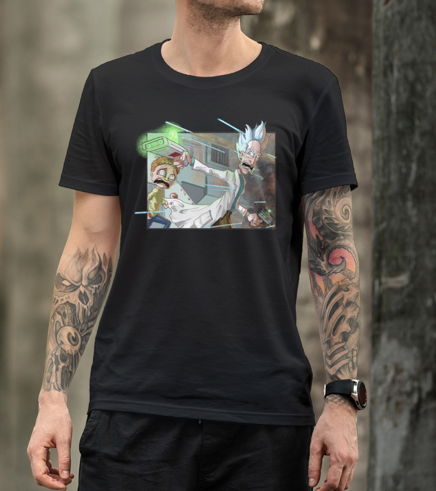 Rick And Morty Portal Escape Adventure T-Shirt