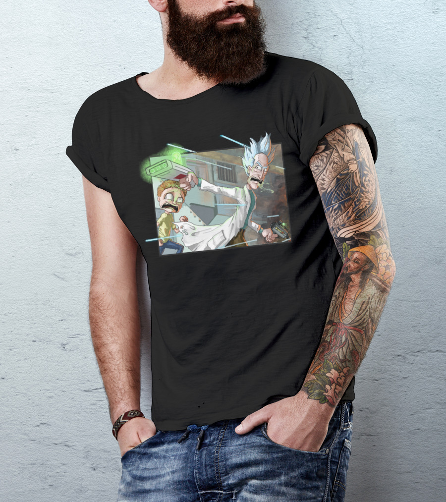 Rick And Morty Portal Escape Adventure T-Shirt