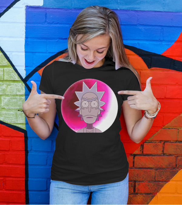 Samurai Rick Anime Crossover Style Expression T-Shirt