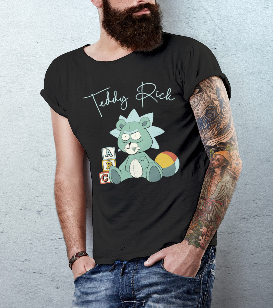 Teddy Rick ABC Blocks And Multicolor Ball T-Shirt
