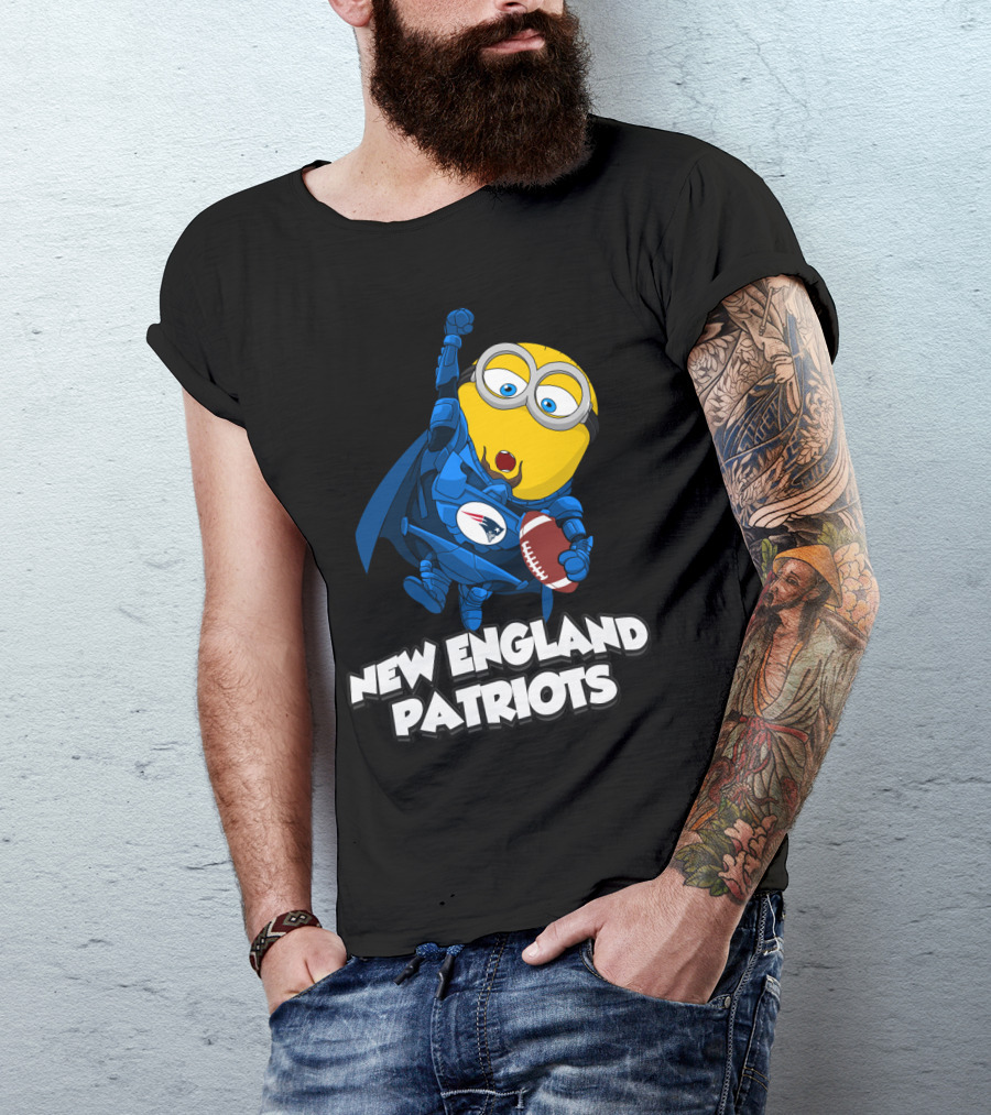 New England Patriots Minion Football Fan Celebration T-Shirt