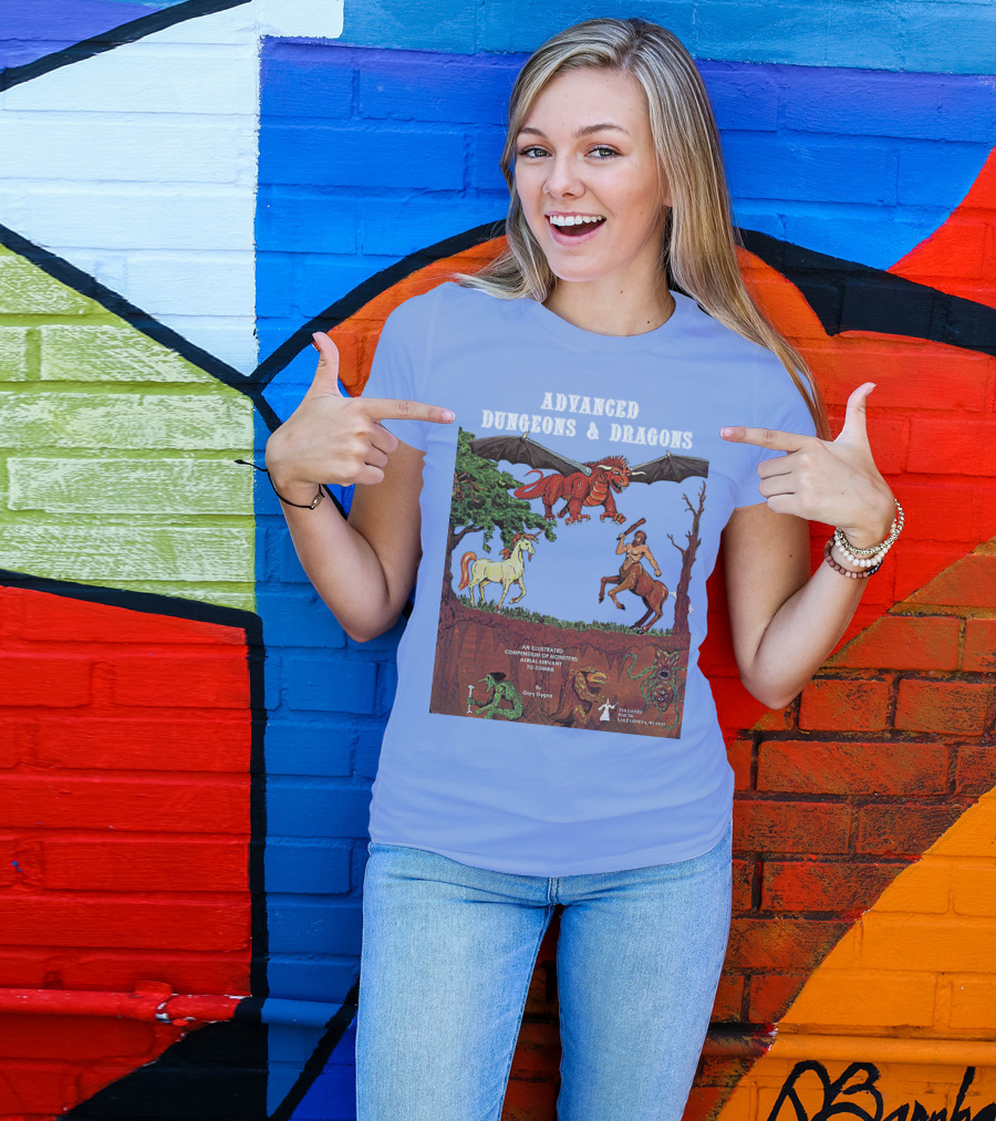ADVANCED DUNGEONS And DRAGONS AN ILLUSTRATED COMPENDIUM OF MONSTERS T-Shirt