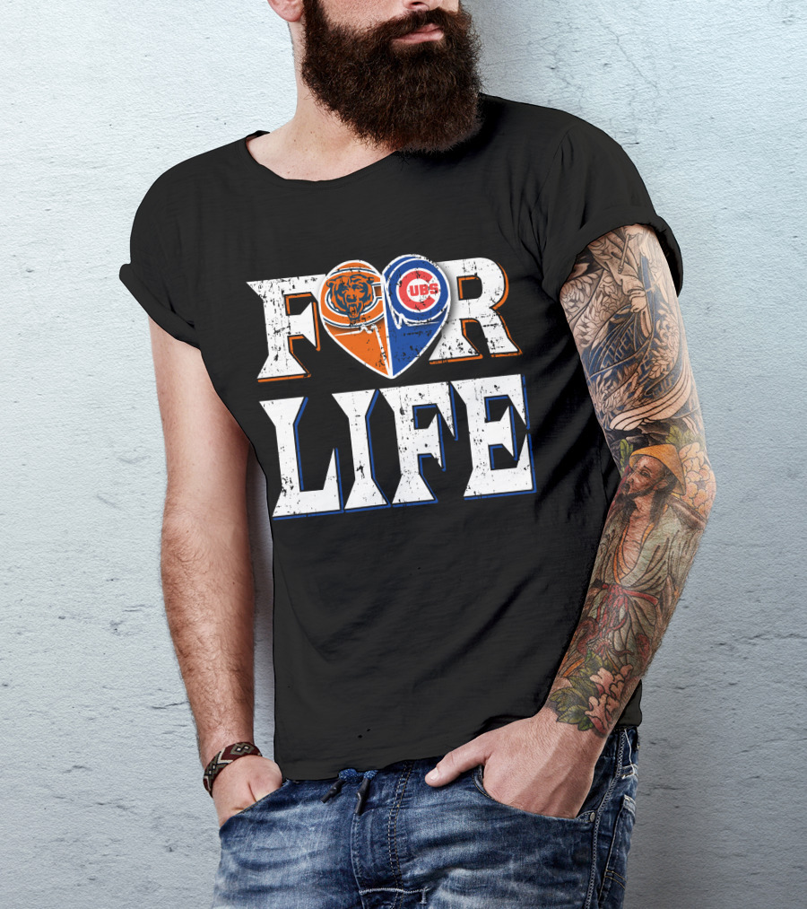 For Life Bears Cubs T-Shirt