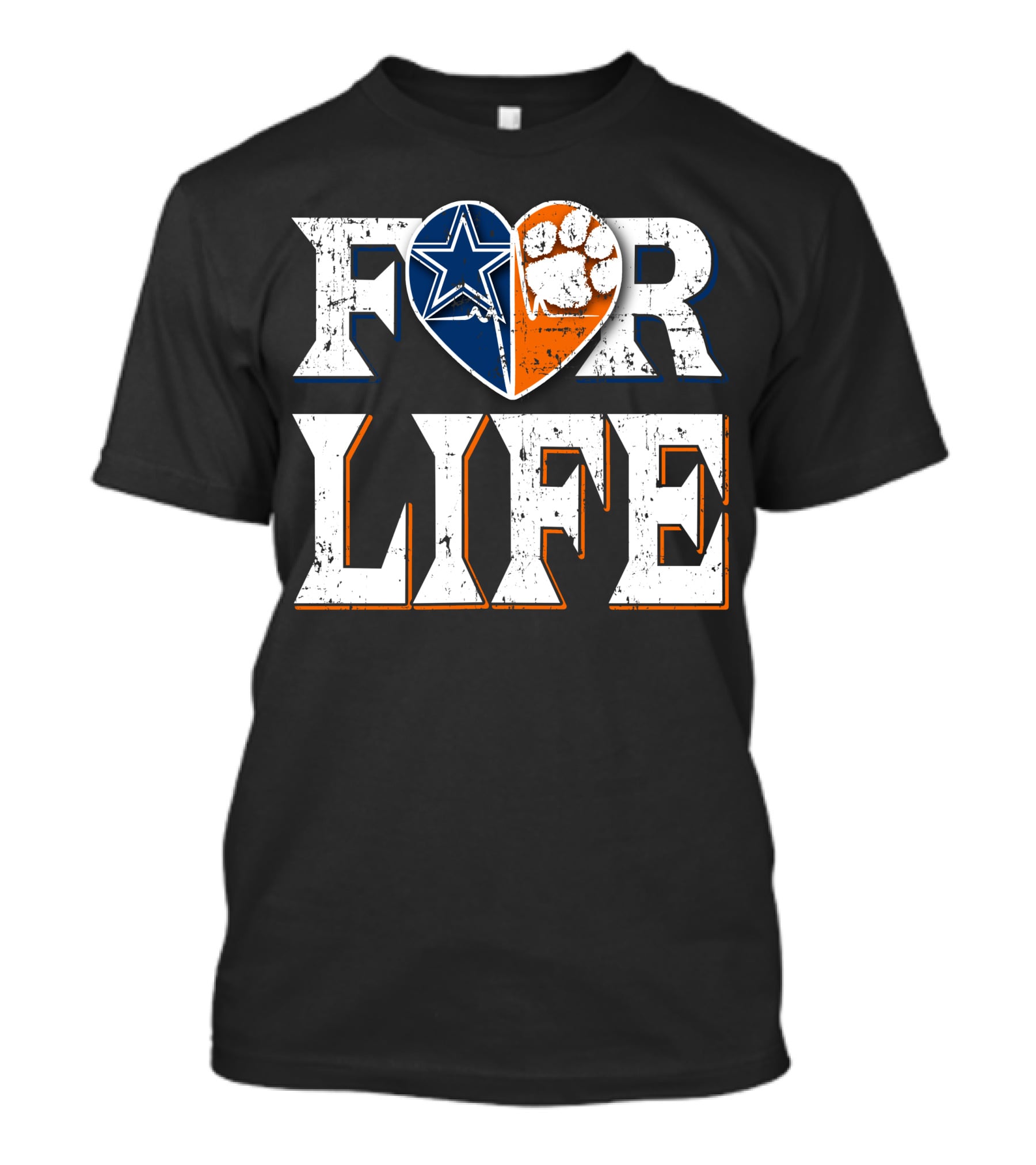 For Life Cowboys Clemson T-Shirt