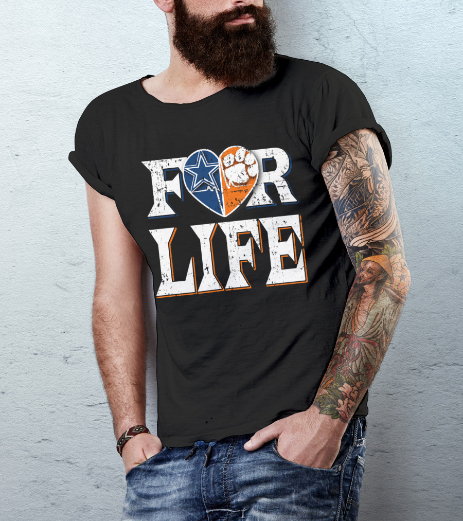 For Life Cowboys Clemson T-Shirt