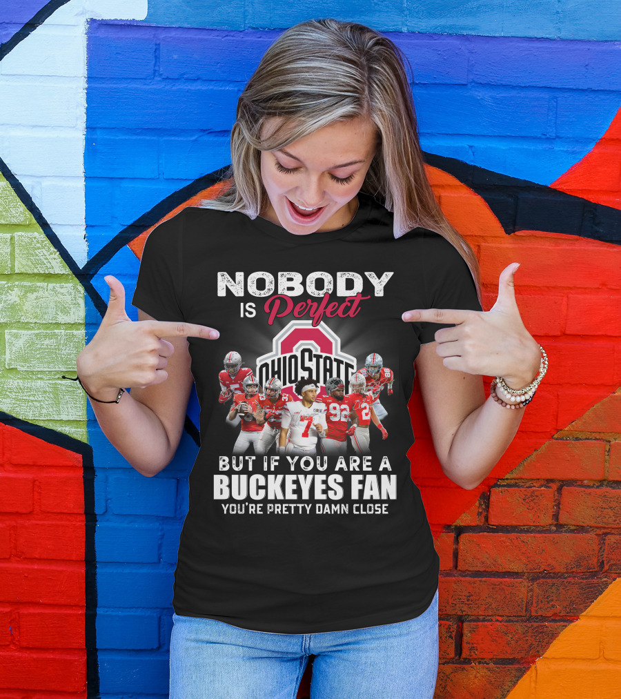 Ohio State Buckeyes Perfect Football Team Players T-Shirt