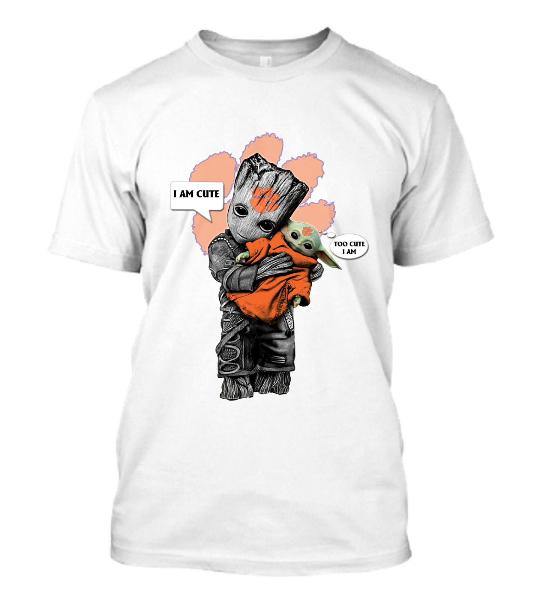 I AM CUTE TOO CUTE I AM CT 010 NCAA YodaST T-Shirt