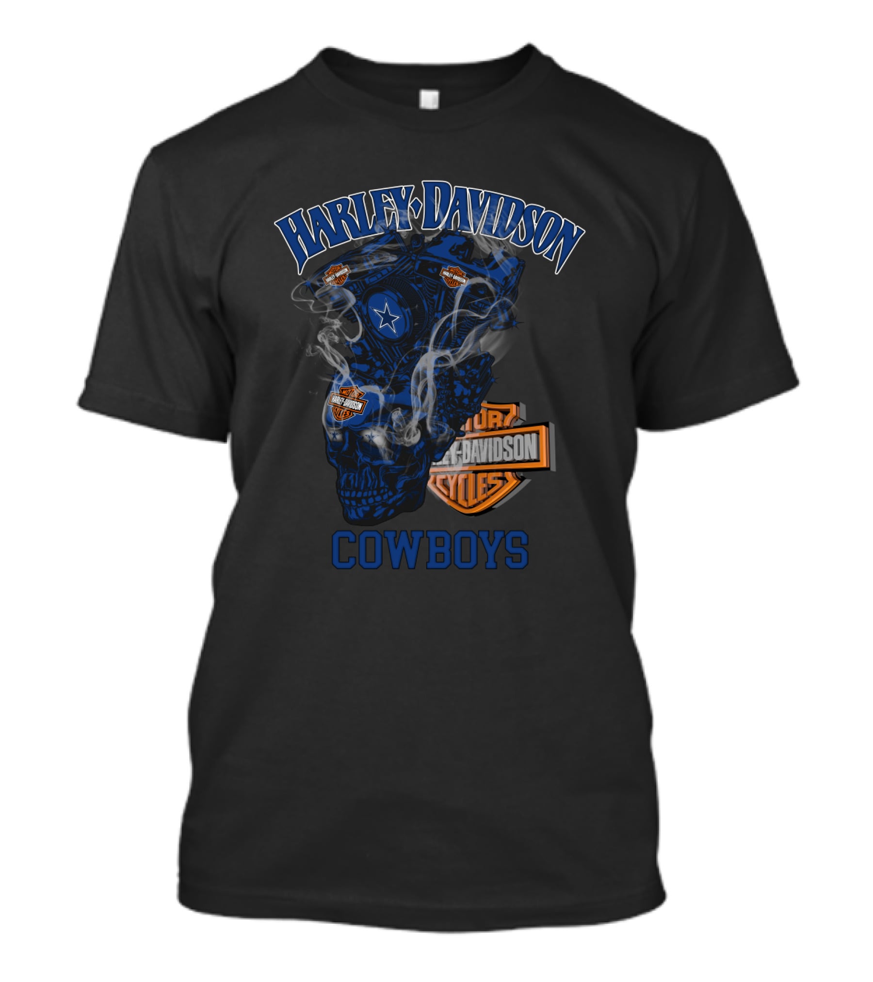 Harley Davidson Cowboys Dallas Hd 70 T-Shirt