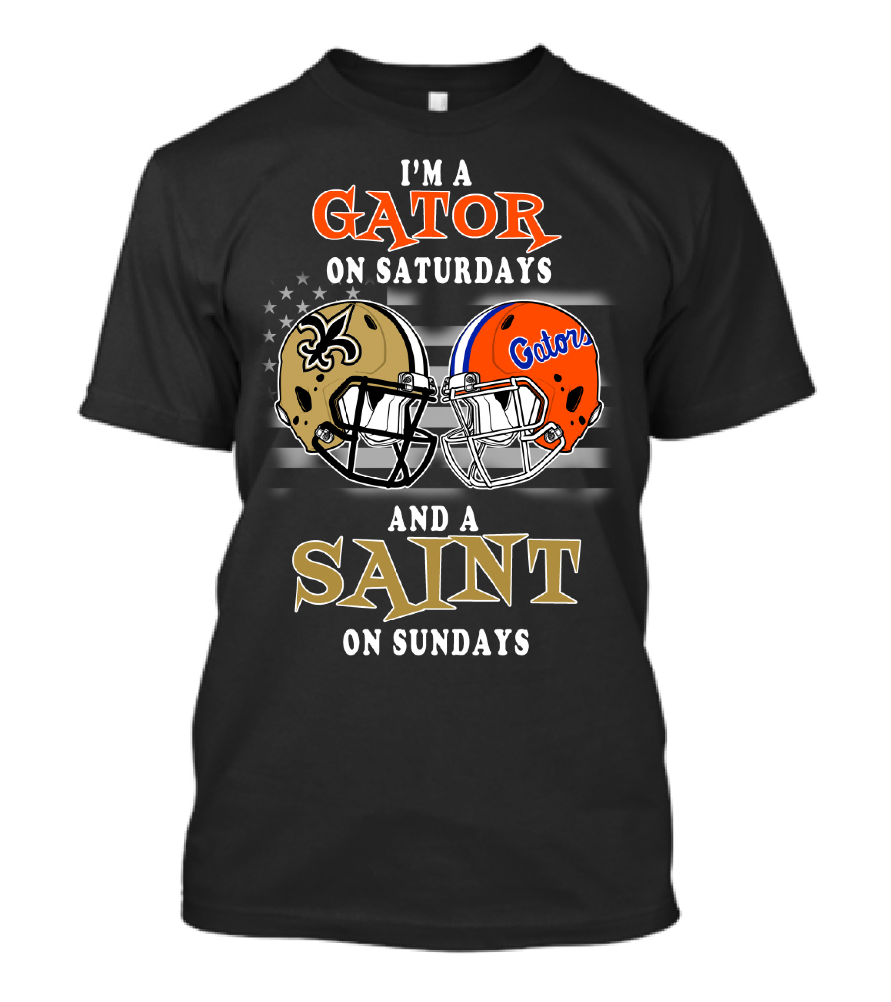 I'm A Gator On Saturdays And A Saint On Sundays T-Shirt