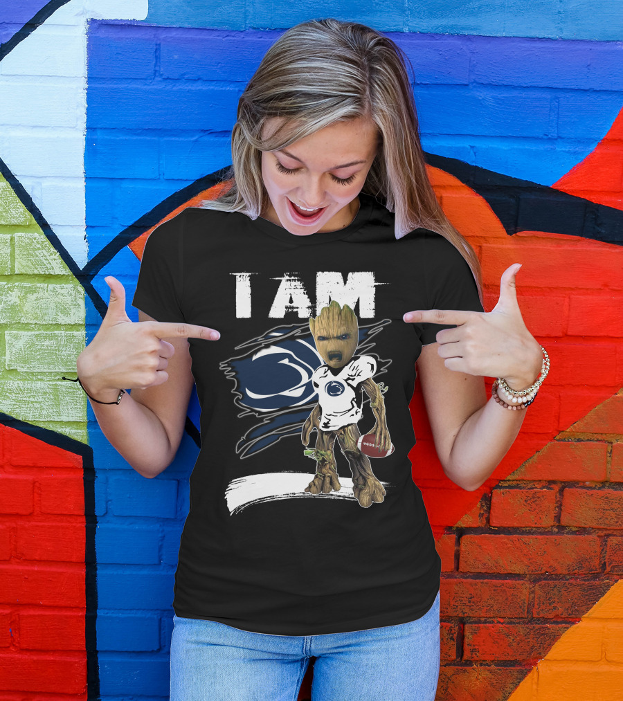 I Am Penn State Groot Football Fan T-Shirt