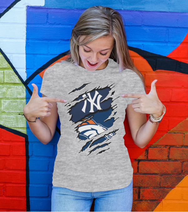 Broncos Yankees T-Shirt