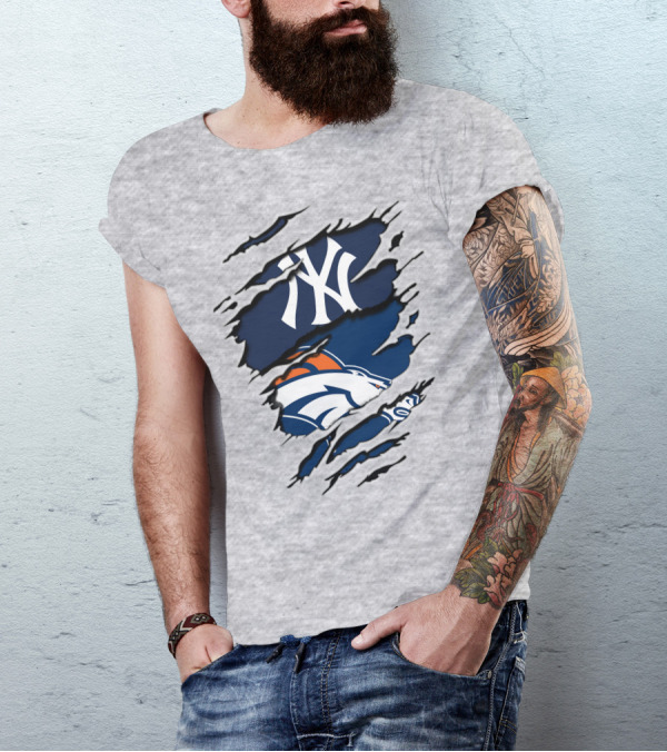 Broncos Yankees T-Shirt