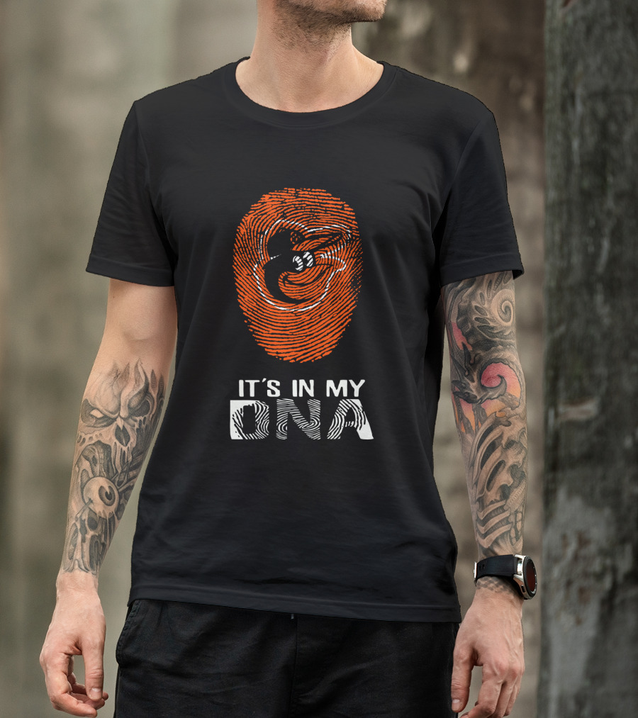 Orioles It's In My DNA Fingerprint T-Shirt