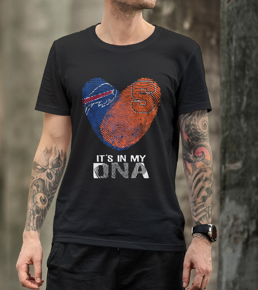 Buffalo Bills Syracuse DNA Fingerprint T-Shirt