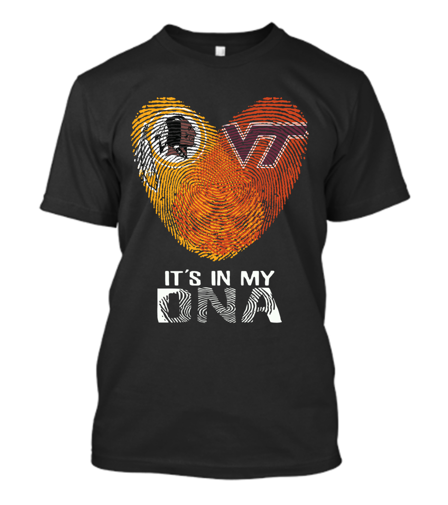 Redskins Vt It's In My Dna T-Shirt
