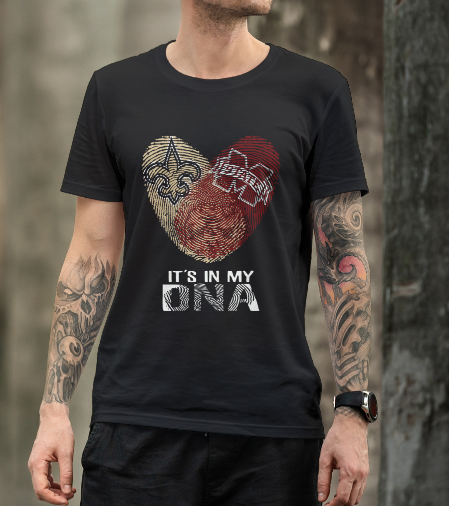 Saints Mississippi State It's In My DNA T-Shirt