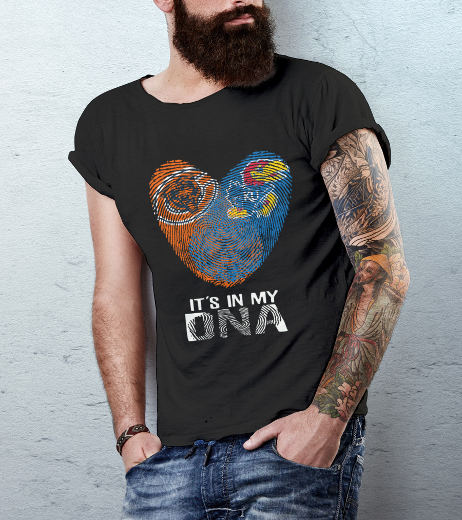 Bears KU Jayhawks It's In My DNA T-Shirt
