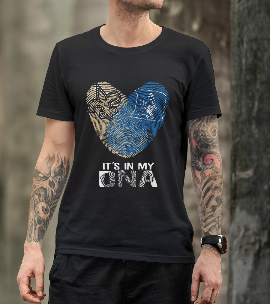 Saints Fleur-de-Lis Duke It's In My DNA T-Shirt