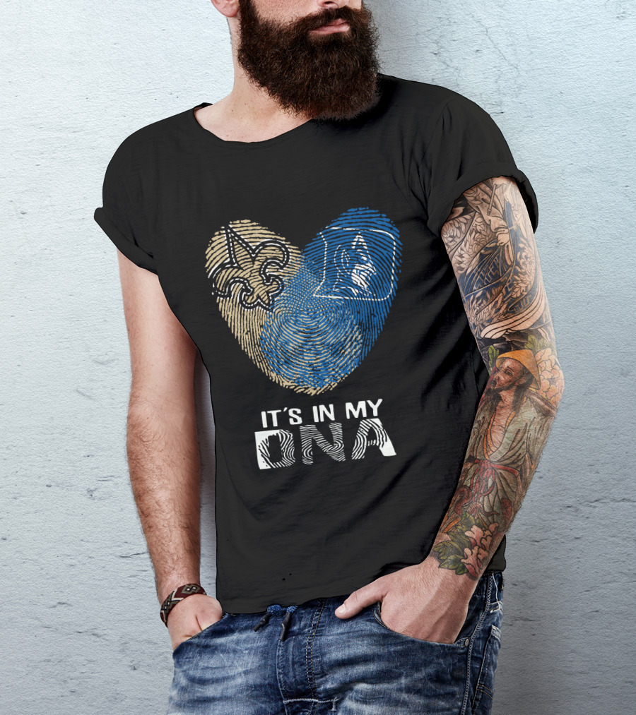 Saints Fleur-de-Lis Duke It's In My DNA T-Shirt