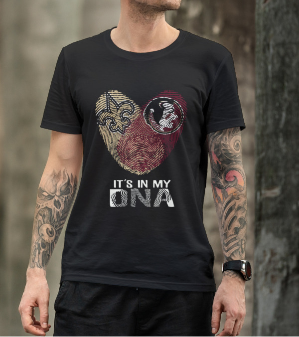New Orleans Saints Seminoles It's In My DNA T-Shirt