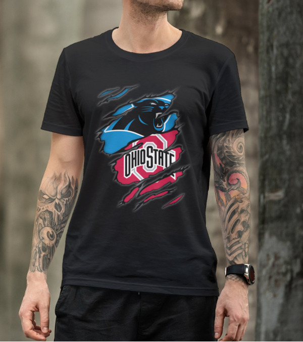 Panthers Ohio State Buckeye Fan Crossover T-Shirt