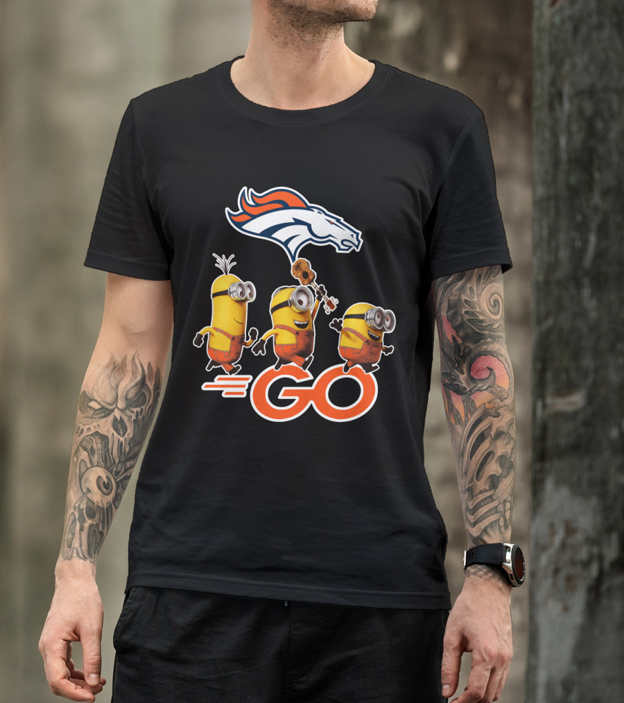 Broncos Minions Go T-Shirt