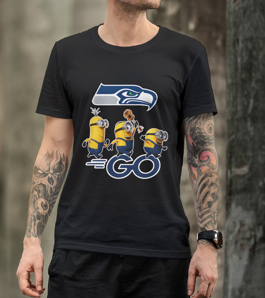 Seahawks Go Minions Bash T-Shirt