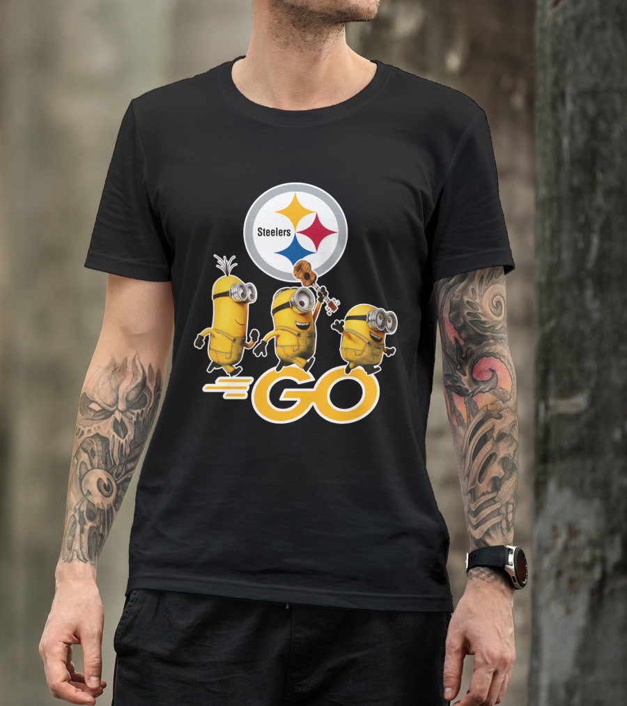 Steelers Minions Go T-Shirt