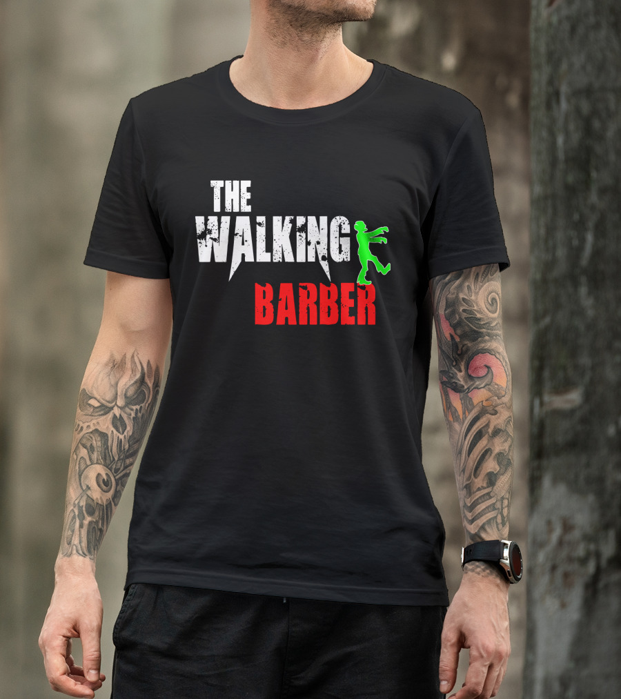 The Walking Barber T-Shirt