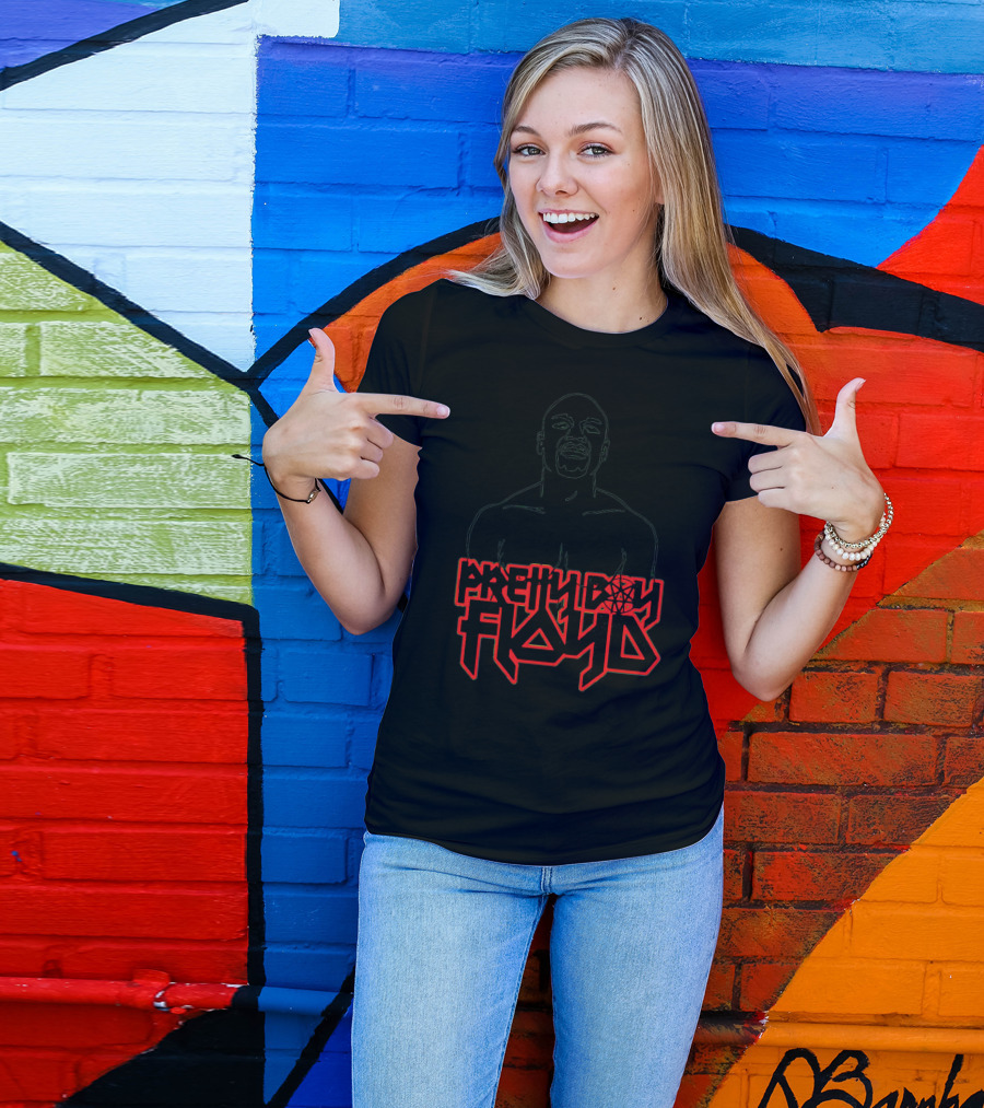 Pretty Boy Floyd Boxing Legend Outline T-Shirt