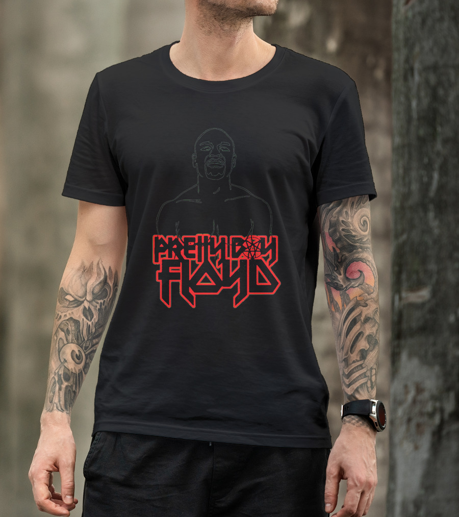 Pretty Boy Floyd Boxing Legend Outline T-Shirt