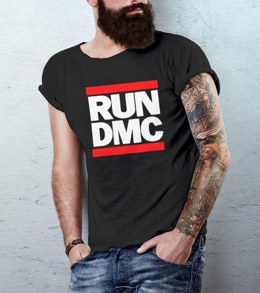 RUN DMC Logo Hip Hop T-Shirt