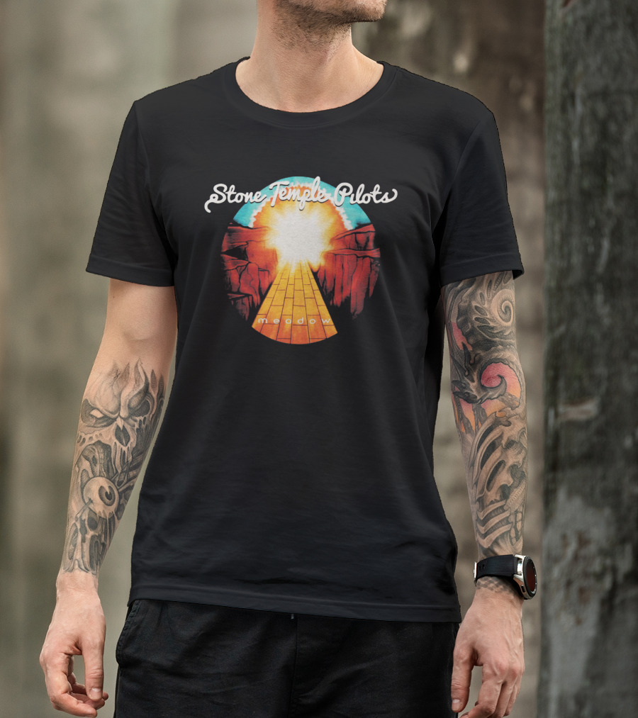 Stone Temple Pilots Meadow Album Cover Artwork T-Shirt