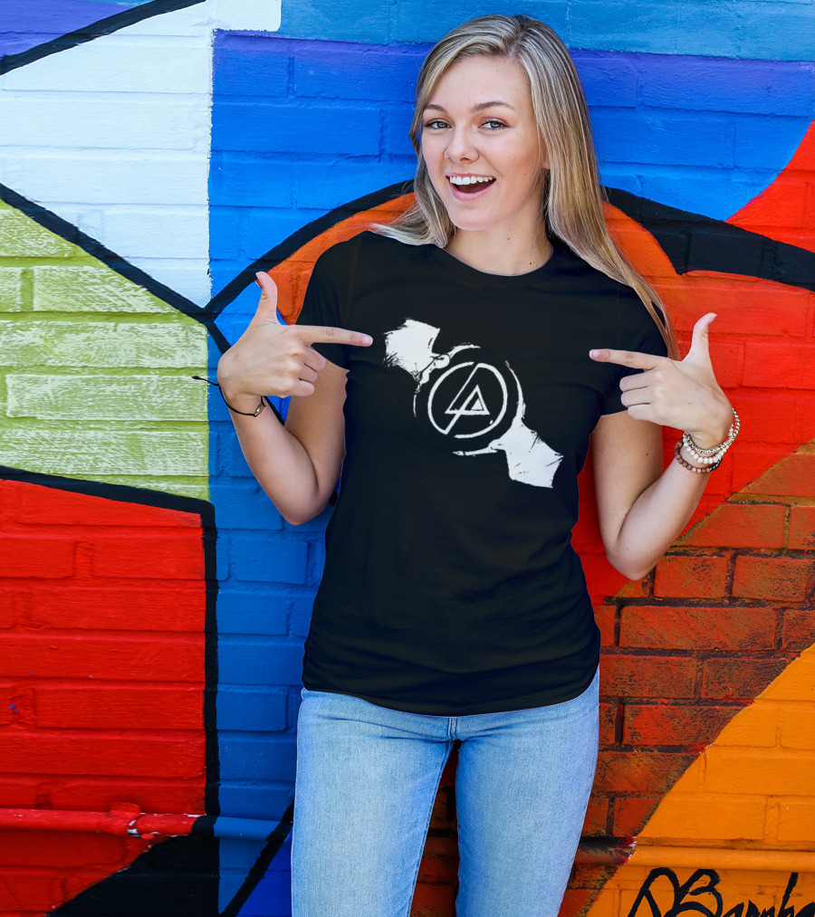 Linkin Park Symbol Bat Wings Logo Rock Band T-Shirt