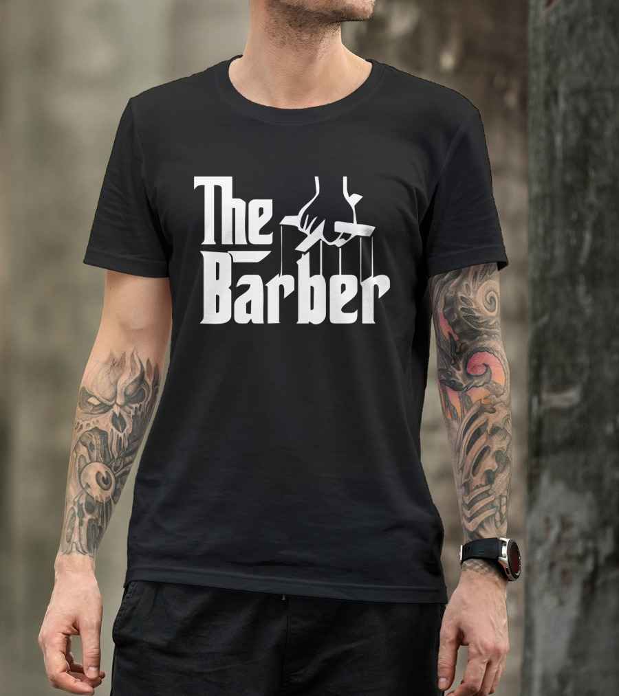The Barber Godfather Puppet Hands T-Shirt