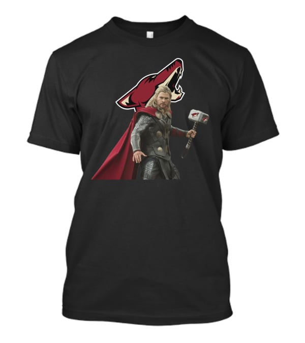 Arizona Coyotes Thor Mashup T-Shirt