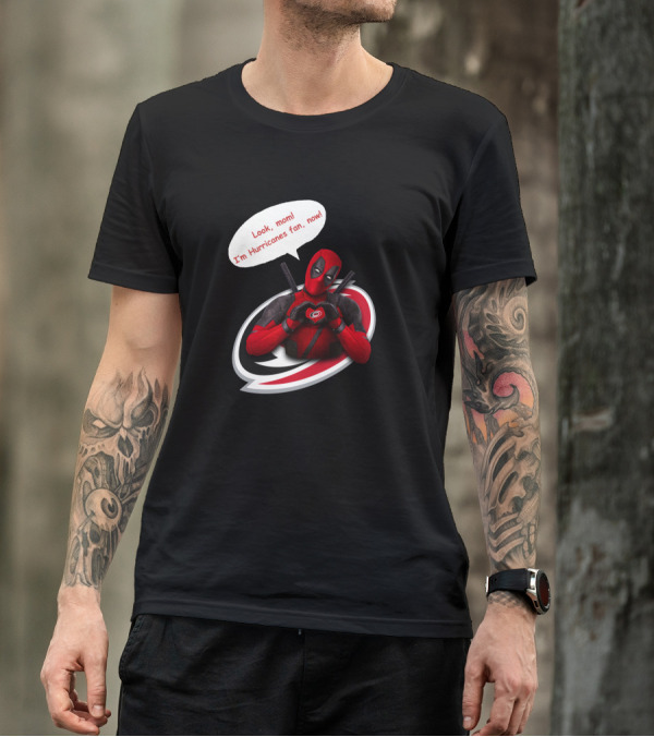 Carolina Hurricanes Look Mom I'm Hurricanes Fan Now T-Shirt