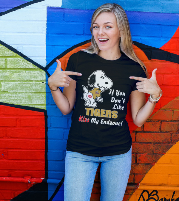 LSU Tigers If You Don't Like Kiss My Endzone Football T-Shirt