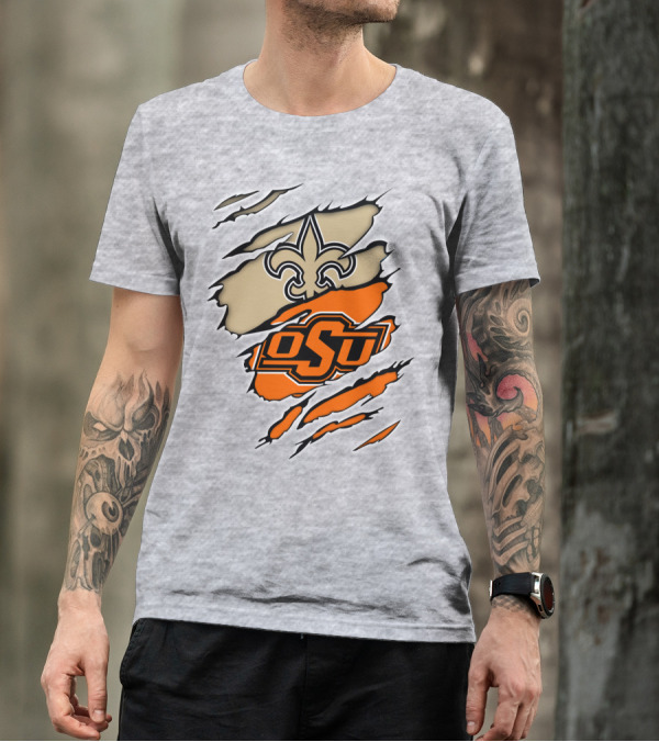 OSU Saints Fleur-de-Lis T-Shirt