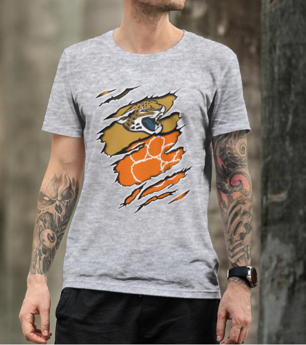 Clemson Tigers Jaguars Rip T-Shirt