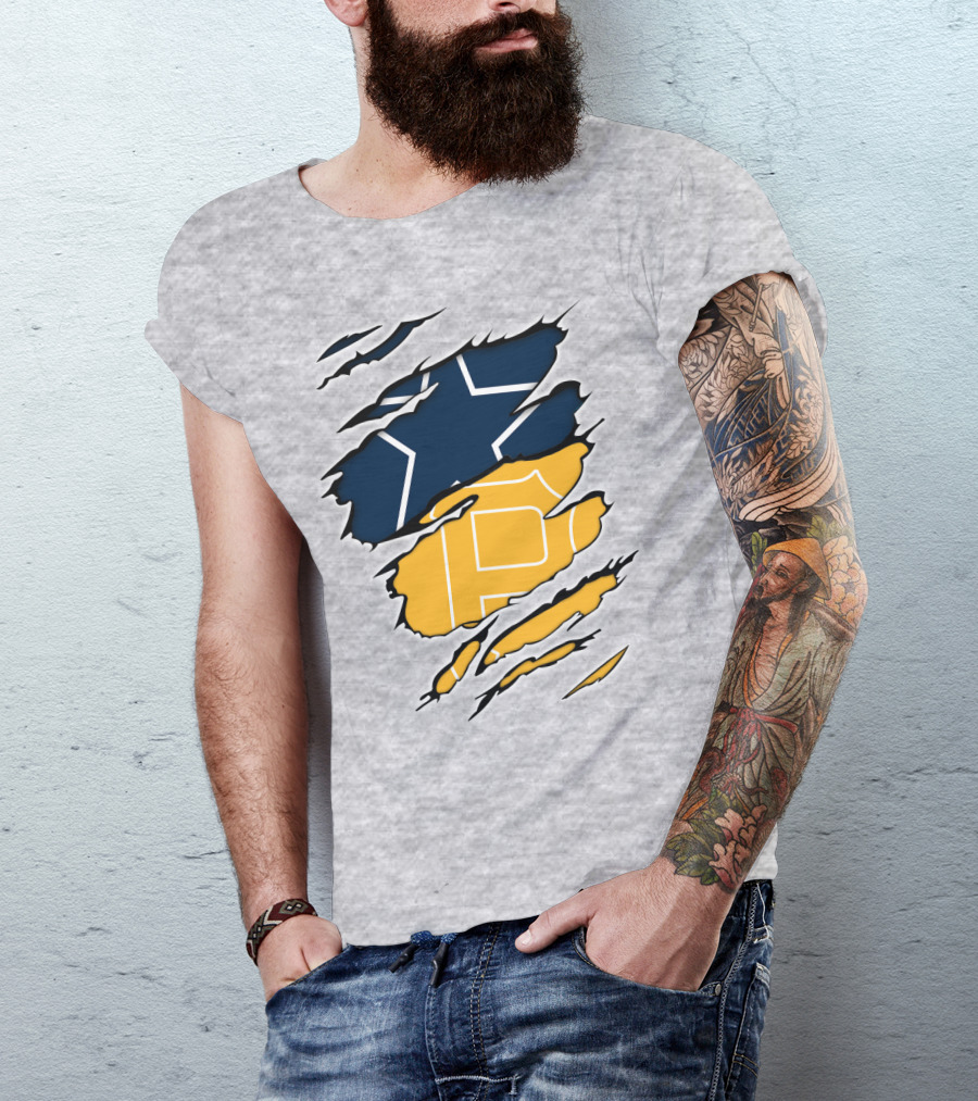 Dallas Cowboys Pittsburgh Pirates Dallas Cowboys T-Shirt