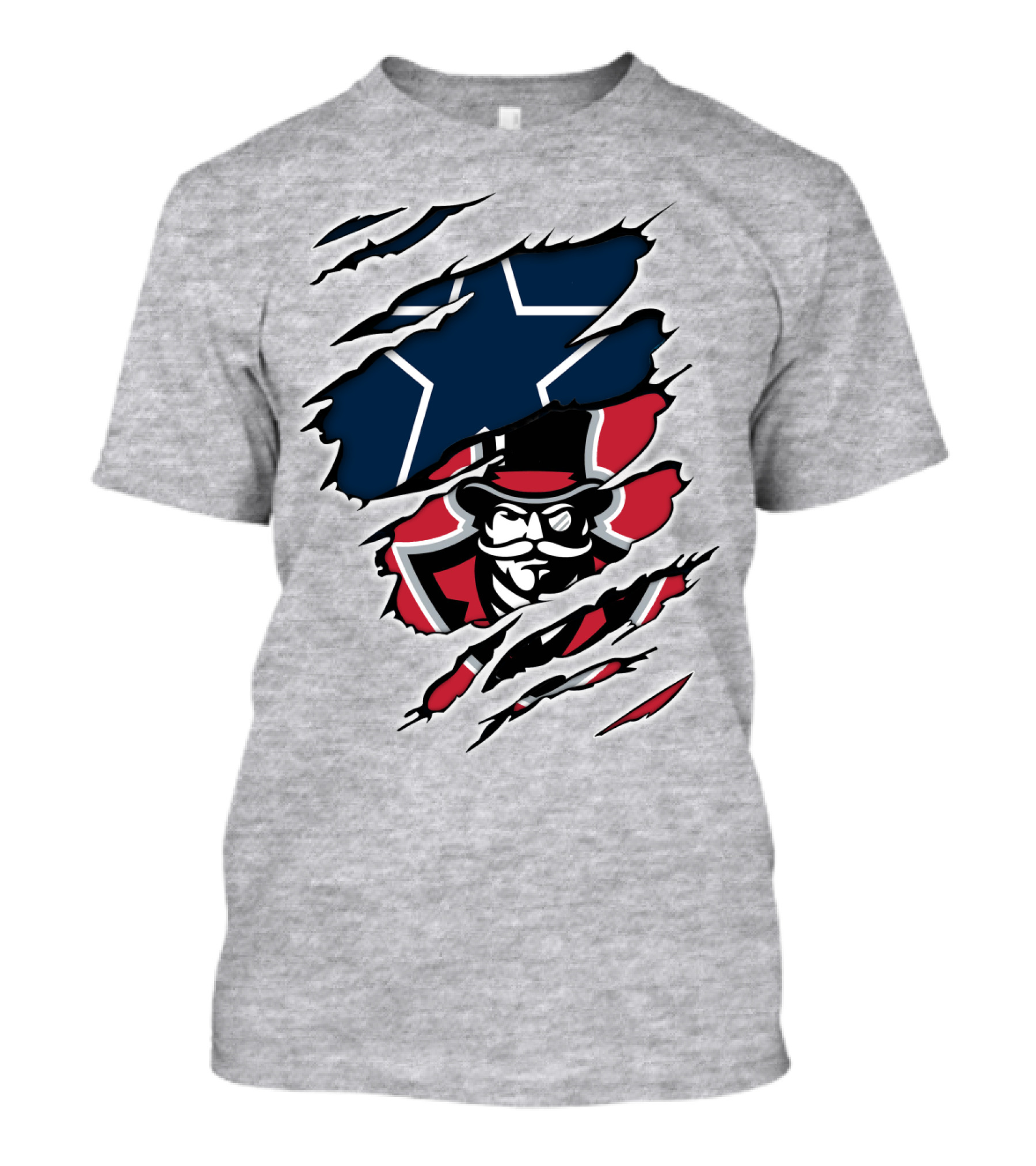 Cowboys Austin Cowboys Star And Hat T-Shirt