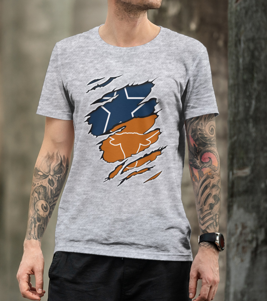 Dallas Cowboys Texas Longhorns Cowboys Longhorn Cowboys T-Shirt
