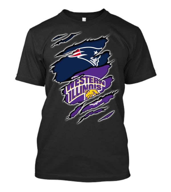 Patriots Western Illinois Leathernecks Logo Crossover T-Shirt