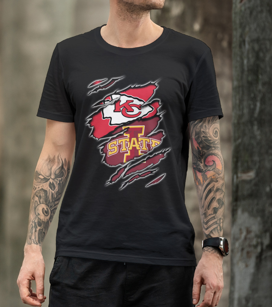 Kansas City Chiefs Iowa State Cyclones Fan Gear T-Shirt
